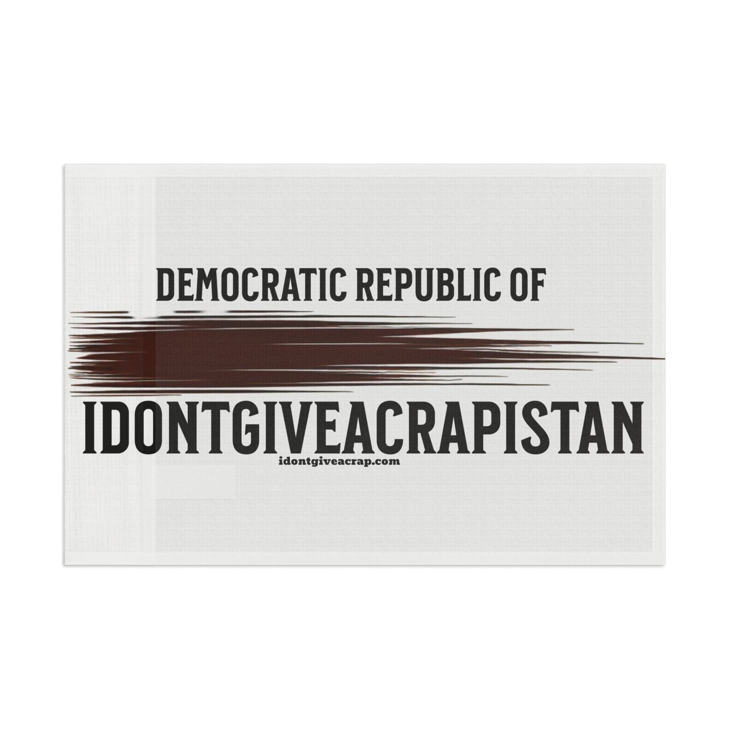 Democratic Republic of Idontgiveacrapistan Flag