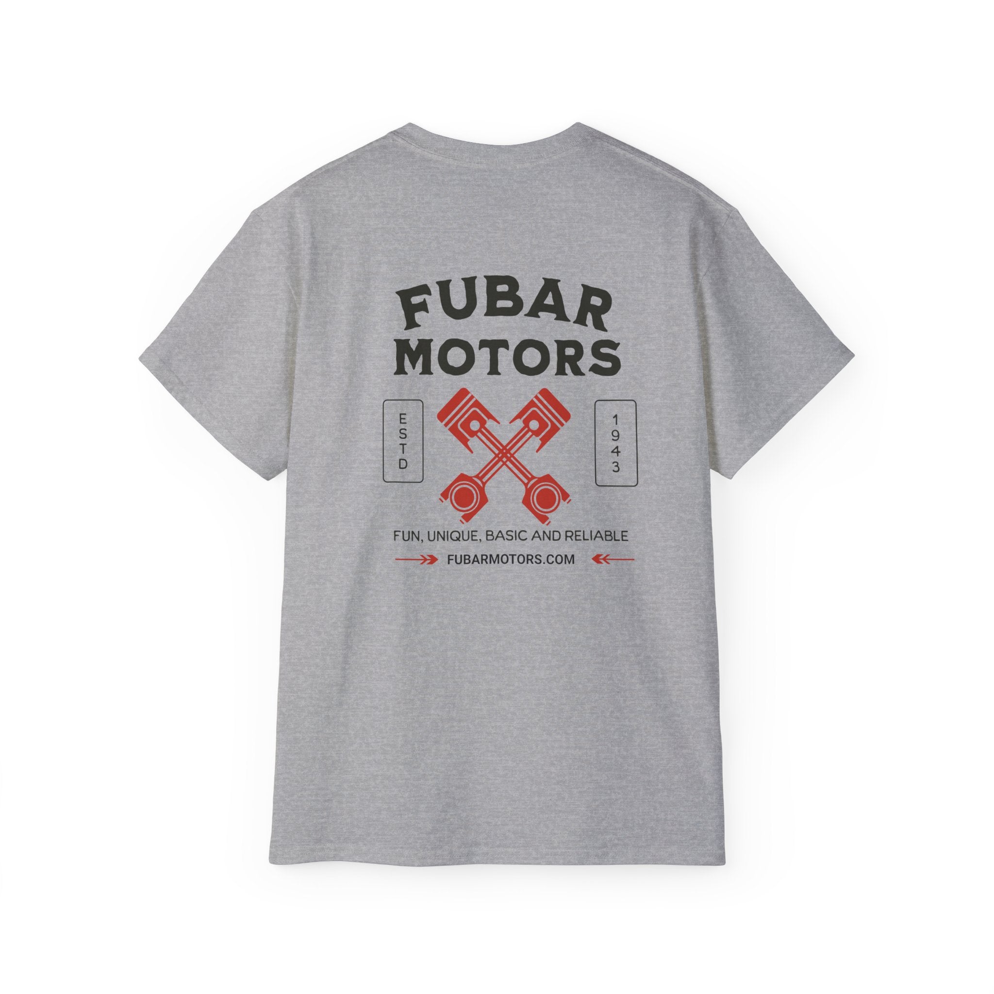 FUBAR Motors Shop Shirt – Built for the Garage. Powered by Attitude.