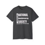 National IDontGiveACrap Society T-Shirt (Dark)