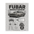 FUBAR Motors Vintage Muscle Car Poster — Matte Automotive Blueprint Wall Art