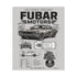 FUBAR Motors Vintage Muscle Car Poster — Matte Automotive Blueprint Wall Art