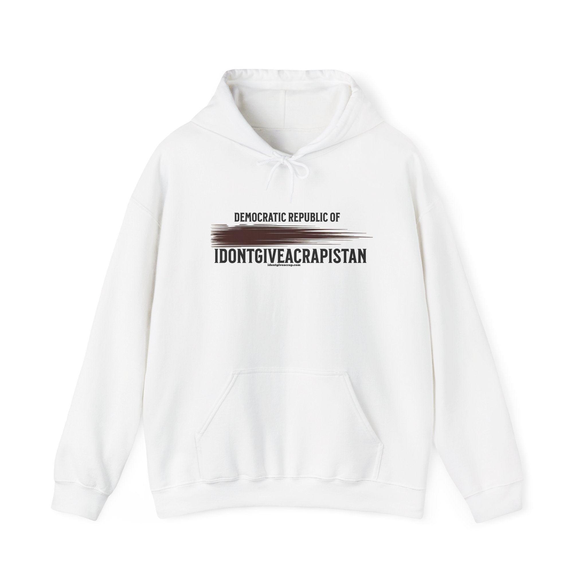Democratic Republic of Idontgiveacrapistan Hoodie