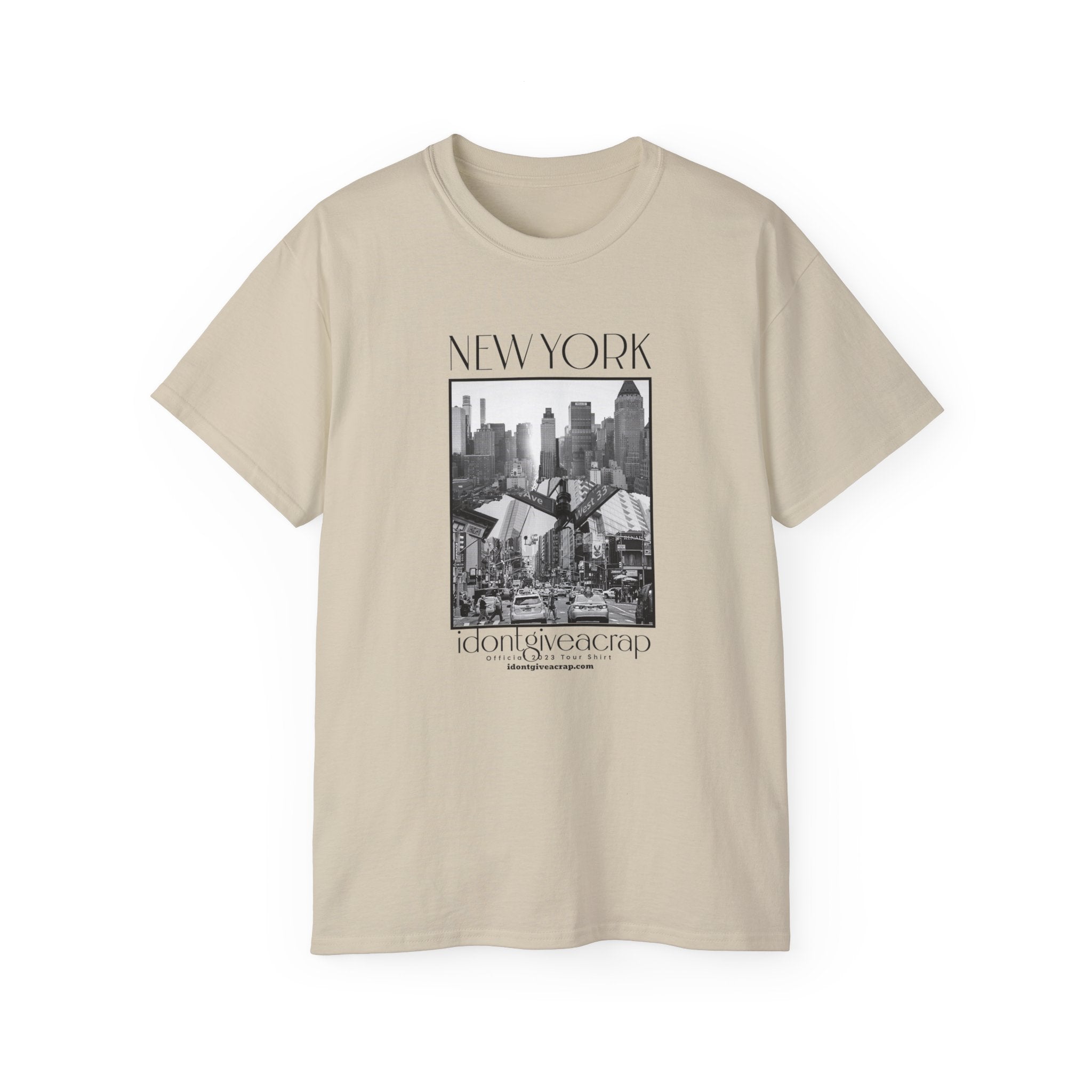 idontgiveacrap - New York Official 2023 Tour Shirt