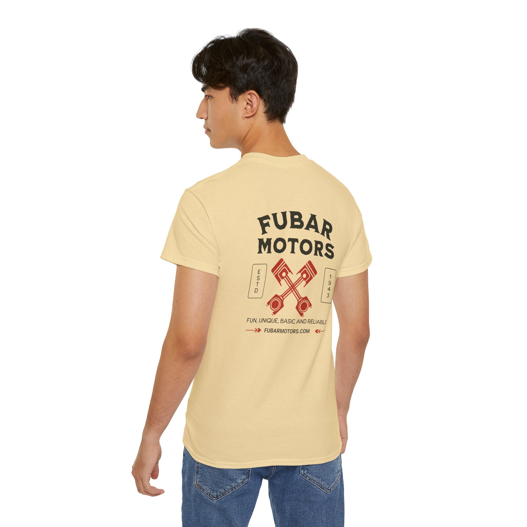 FUBAR Motors Shop Shirt – Built for the Garage. Powered by Attitude.