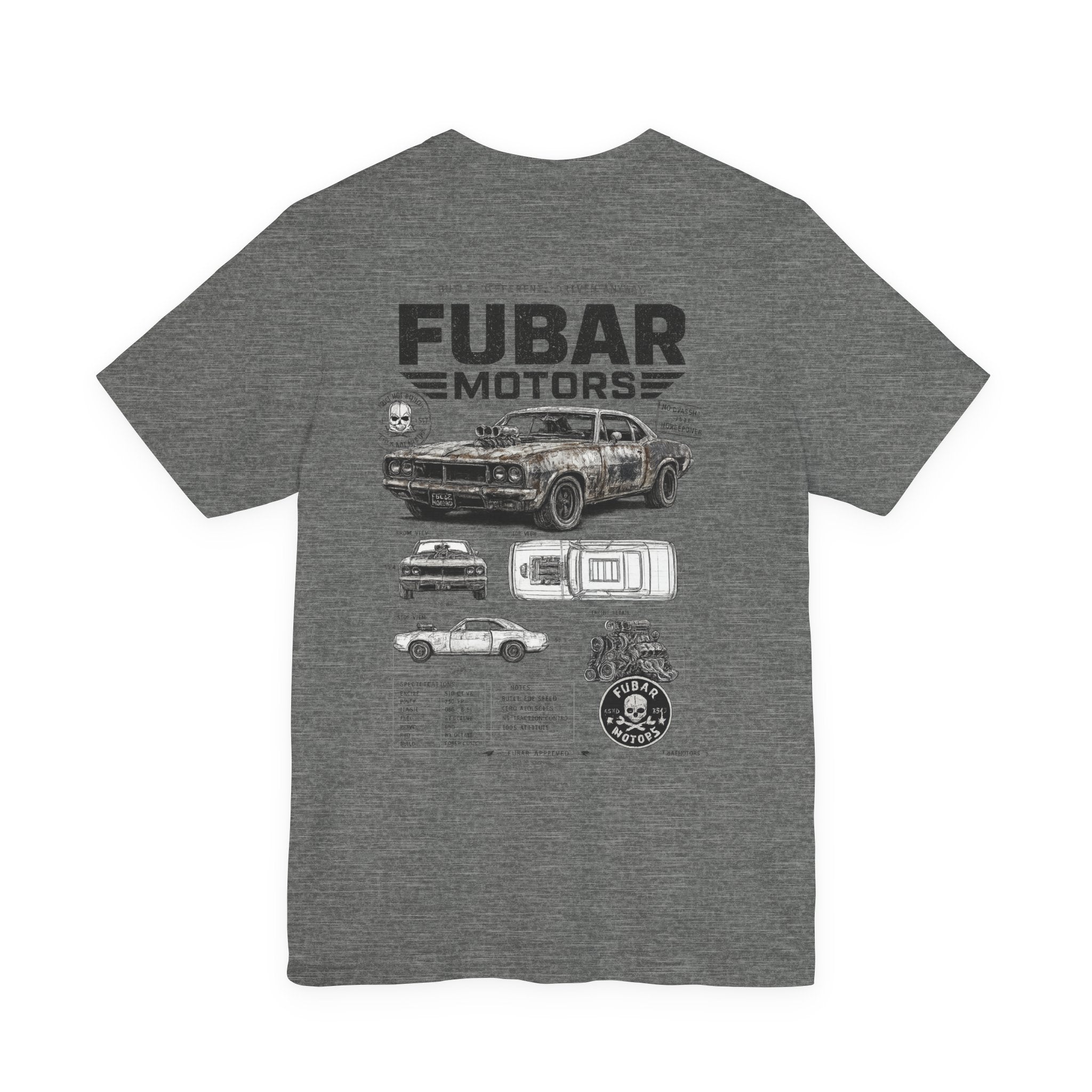 FUBAR Motors Vintage Muscle Car Tee