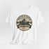 Tourism Badge Tee — "Ministry of Tourism: IDONTGIVEACRAPISTAN" Vintage Mountain T-Shirt