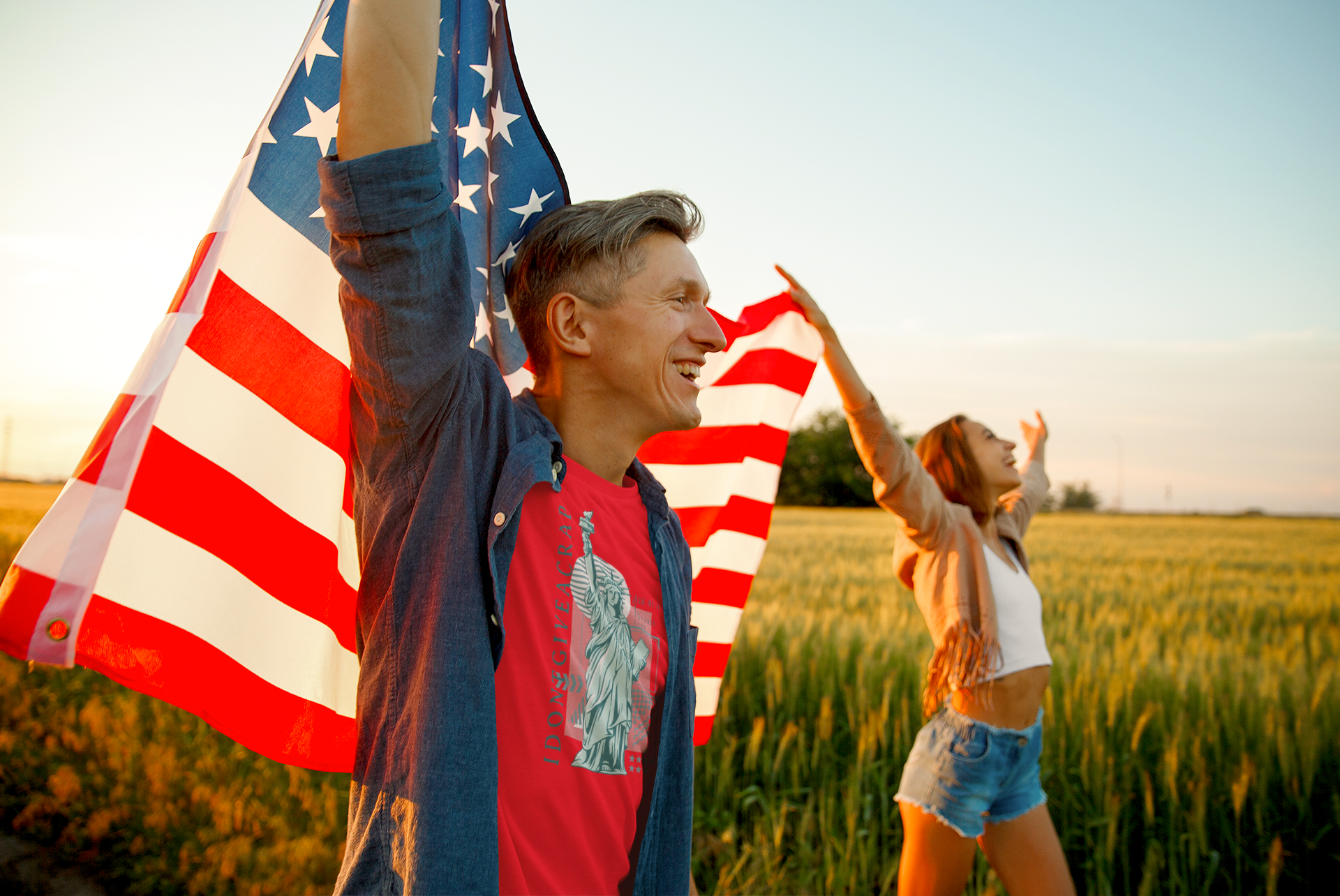 Lady Liberty idontgiveacrap Attitude