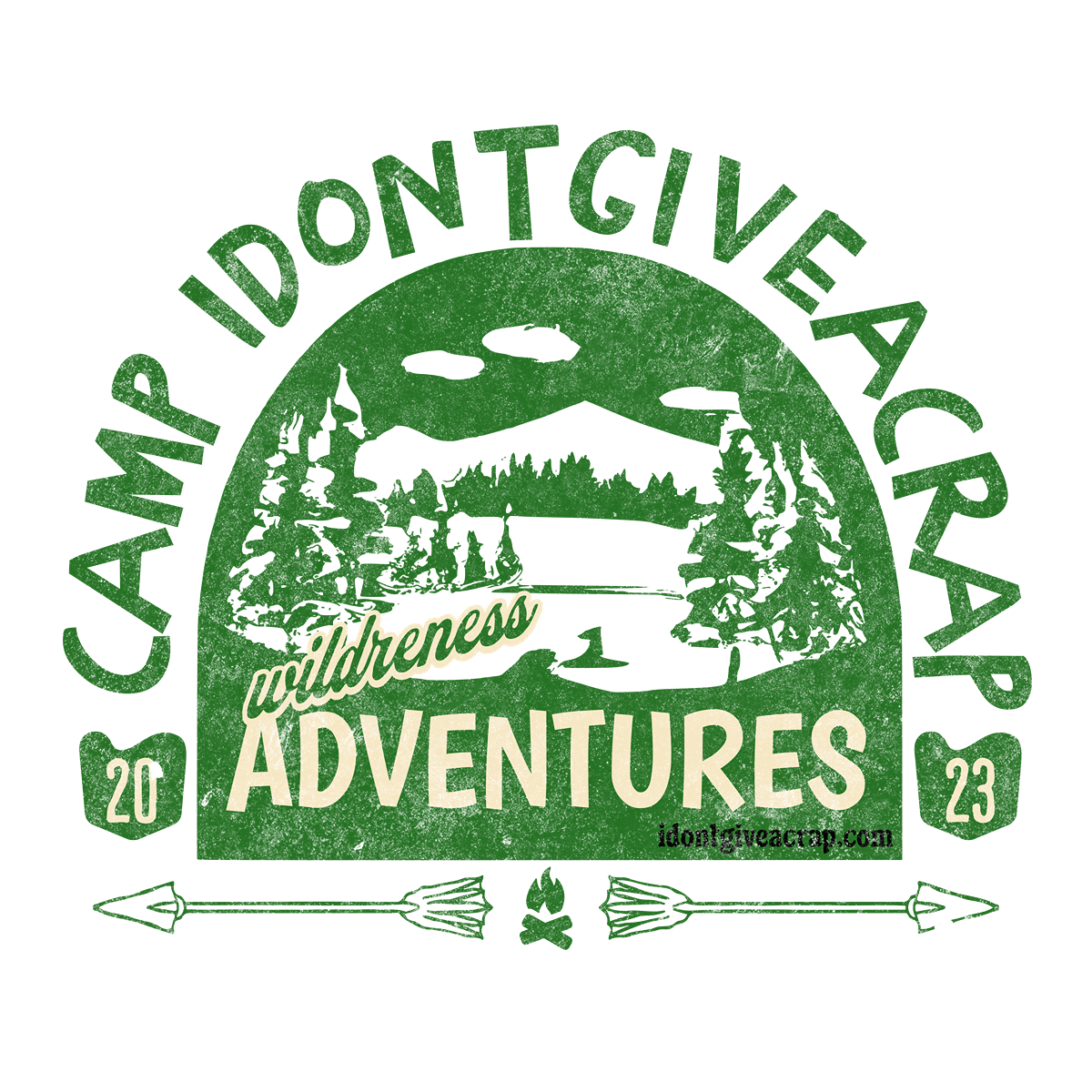Camp Idontgiveacrap Wilderness Adventure
