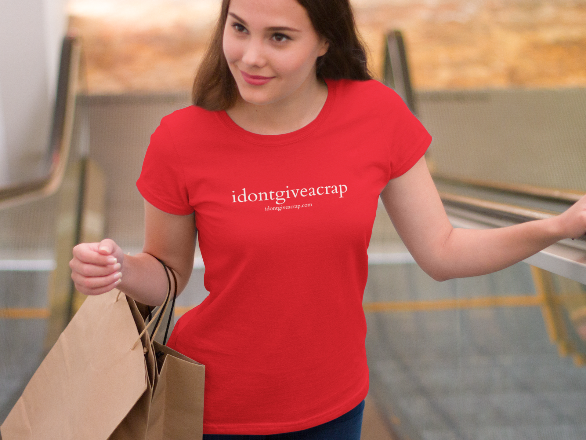 idontgiveacrap basic attitude tshirt