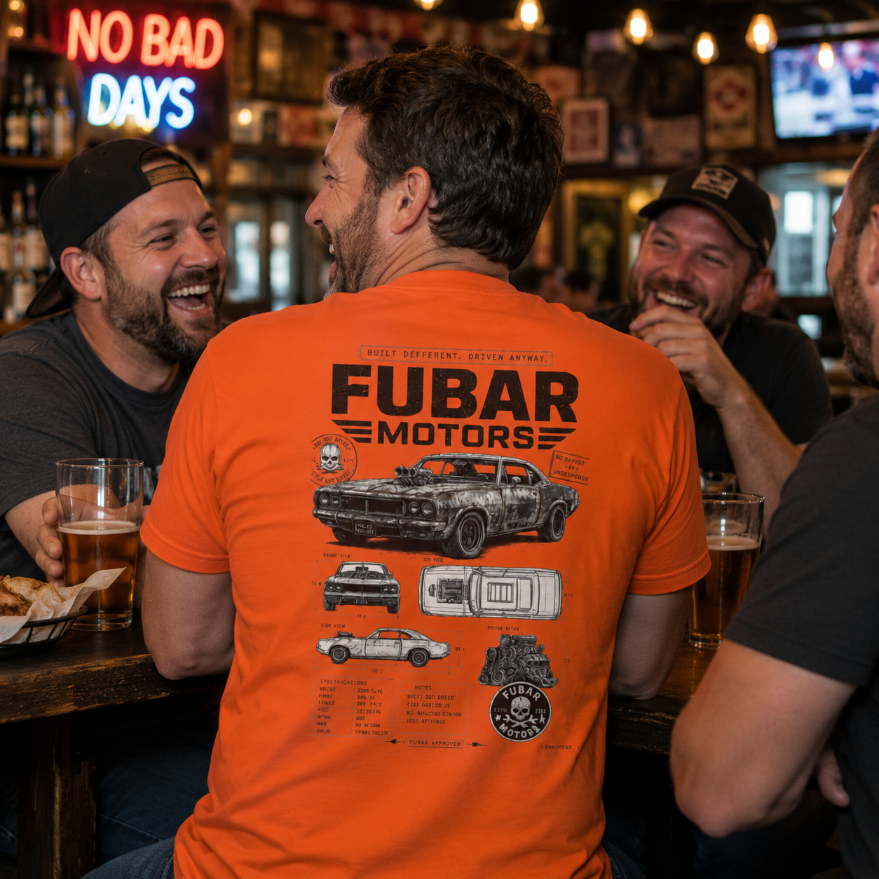 FUBAR Motors – Built Different. Driven Anyway.