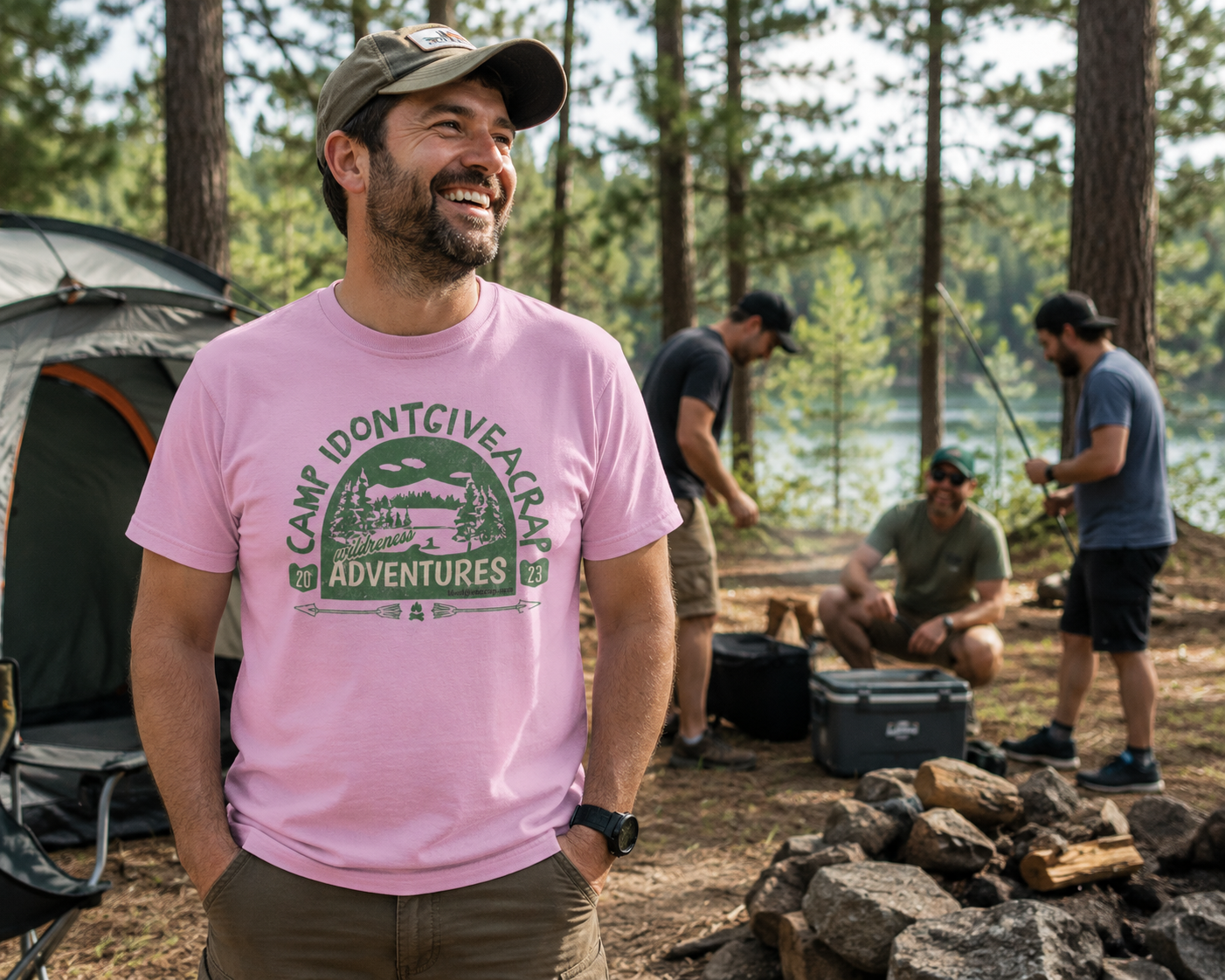 Camp IDontGiveACrap Adventures™ T-Shirt