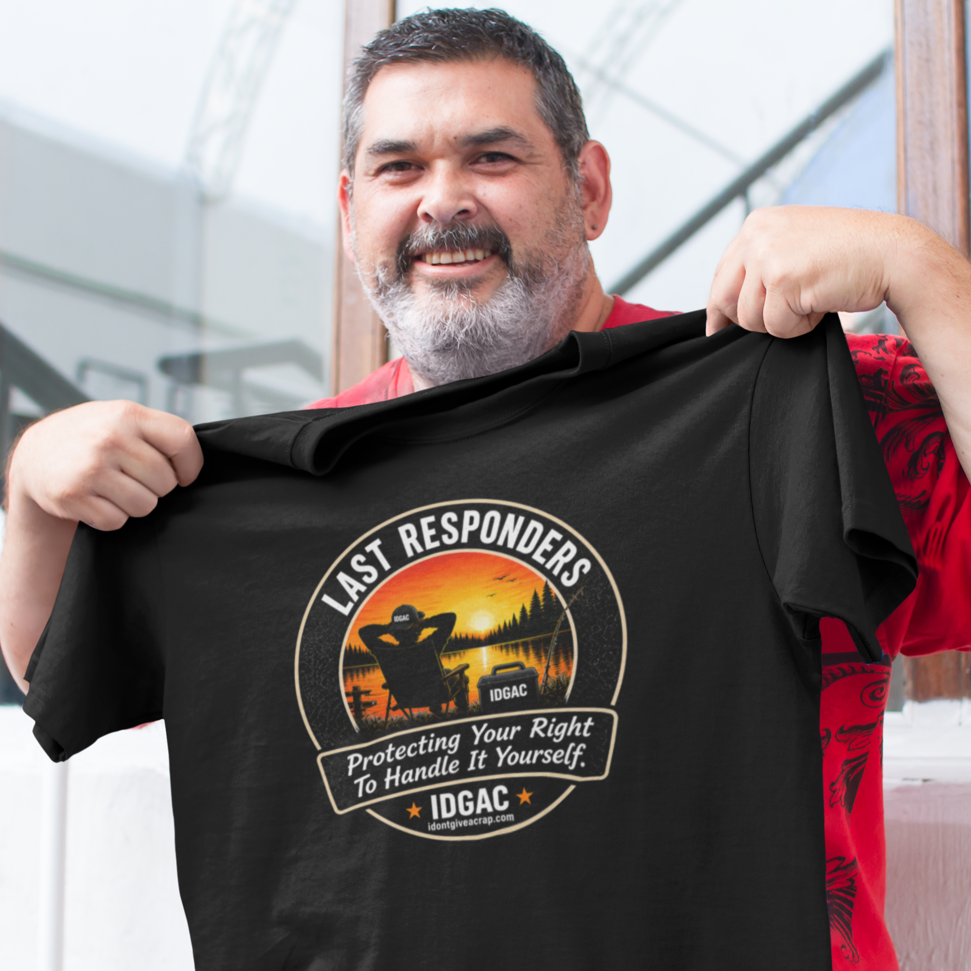 Last Responders T-Shirt – Protecting Your Right to Handle It Yourself