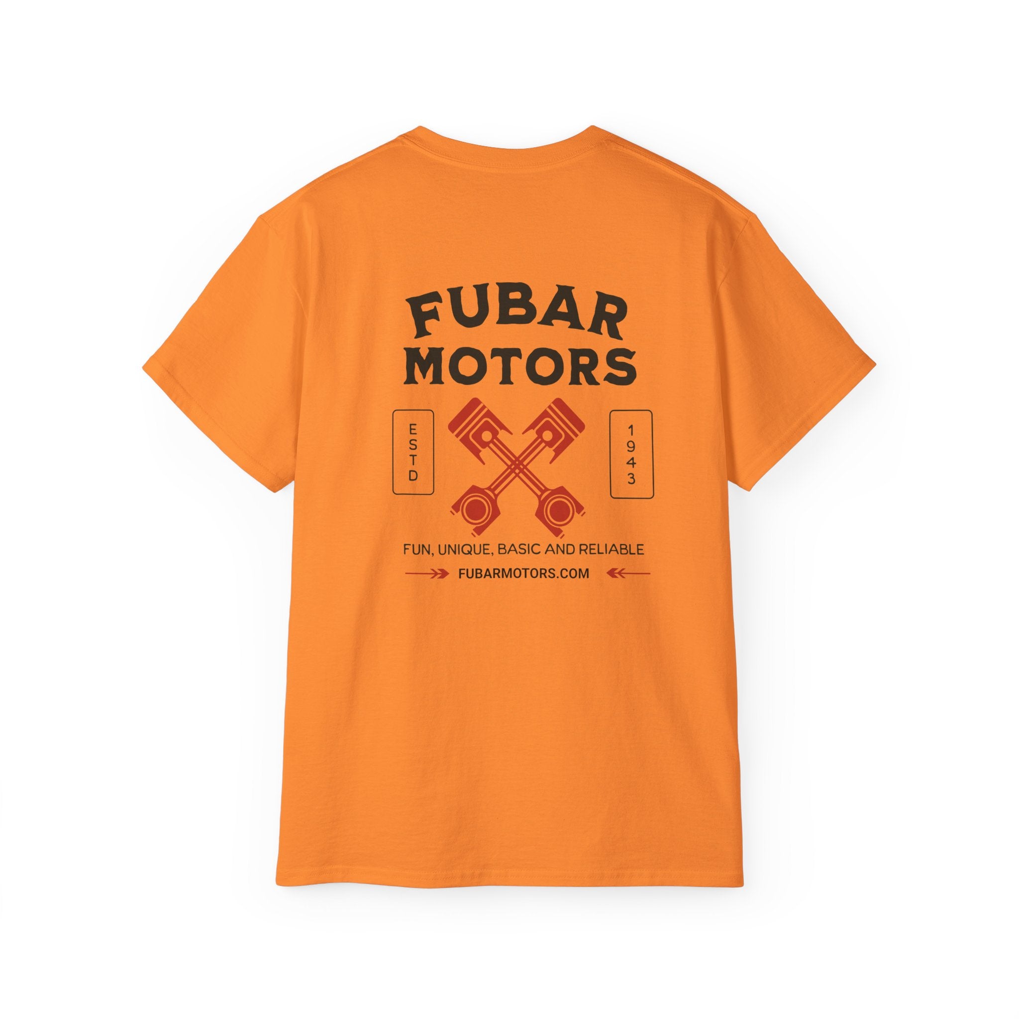 FUBAR Motors Shop Shirt – Built for the Garage. Powered by Attitude.