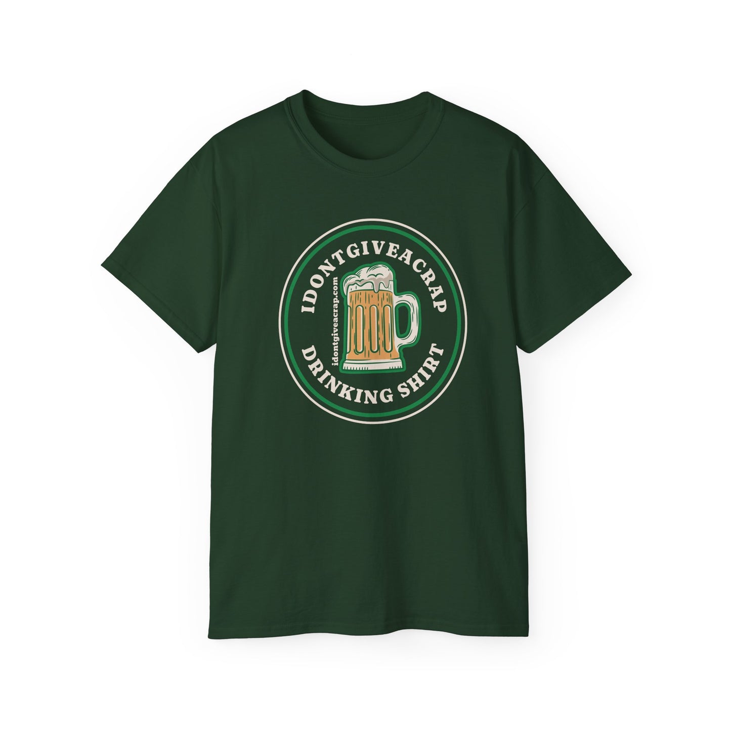 IDONTGIVEACRAP Official Drinking Shirt