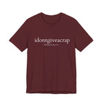 idontgiveacrap – The Original Attitude Tee
