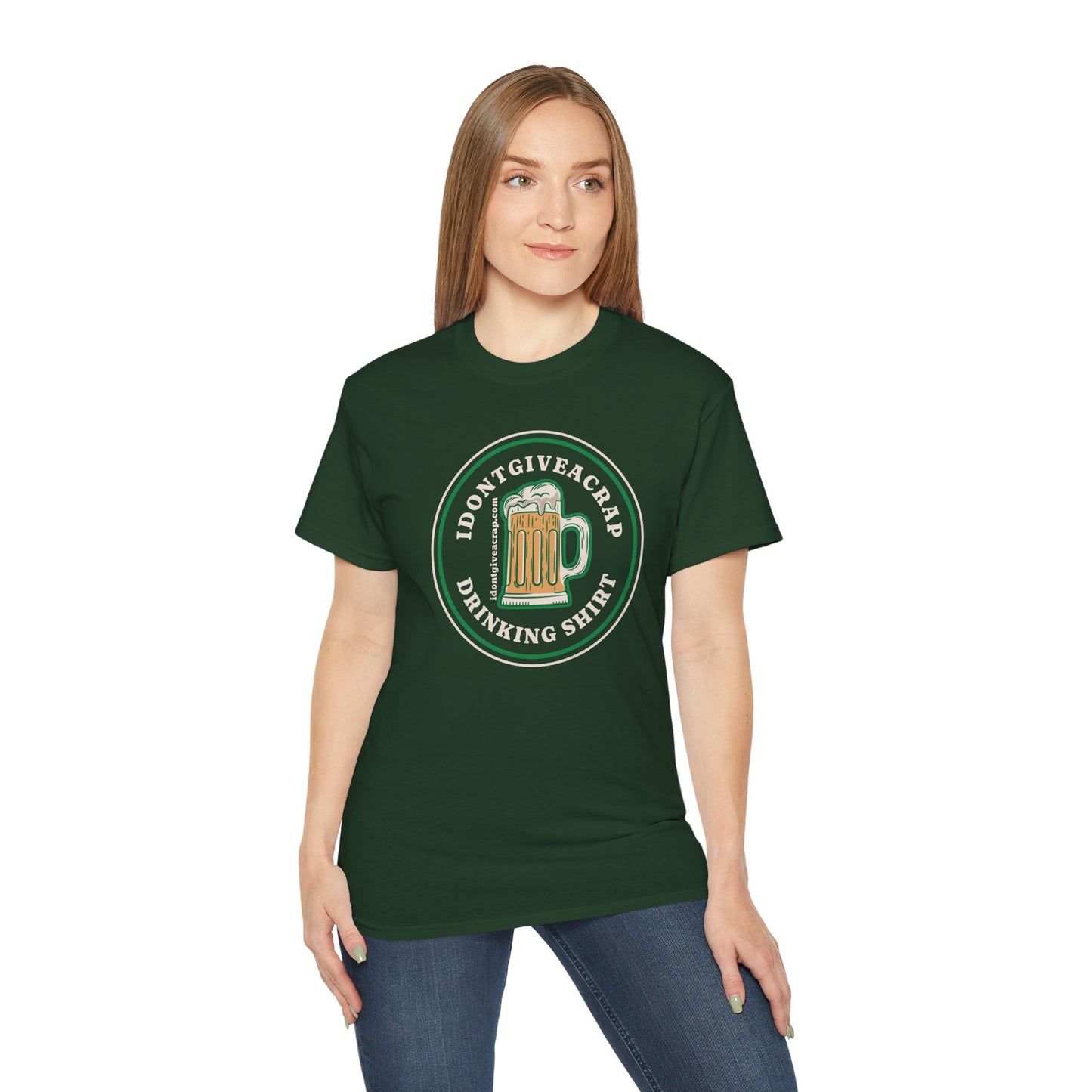 IDONTGIVEACRAP Official Drinking Shirt