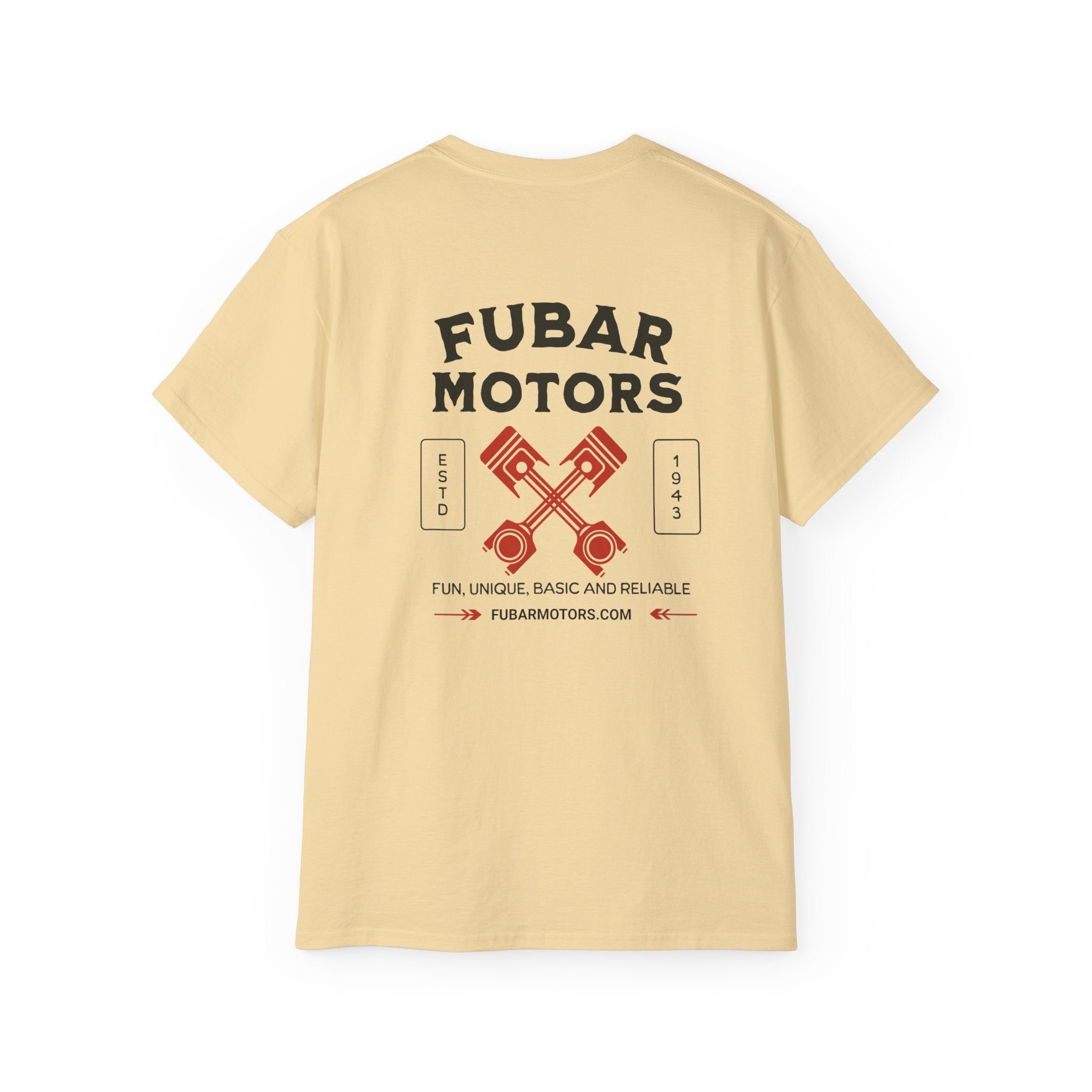 FUBAR Motors Shop Shirt – Built for the Garage. Powered by Attitude.