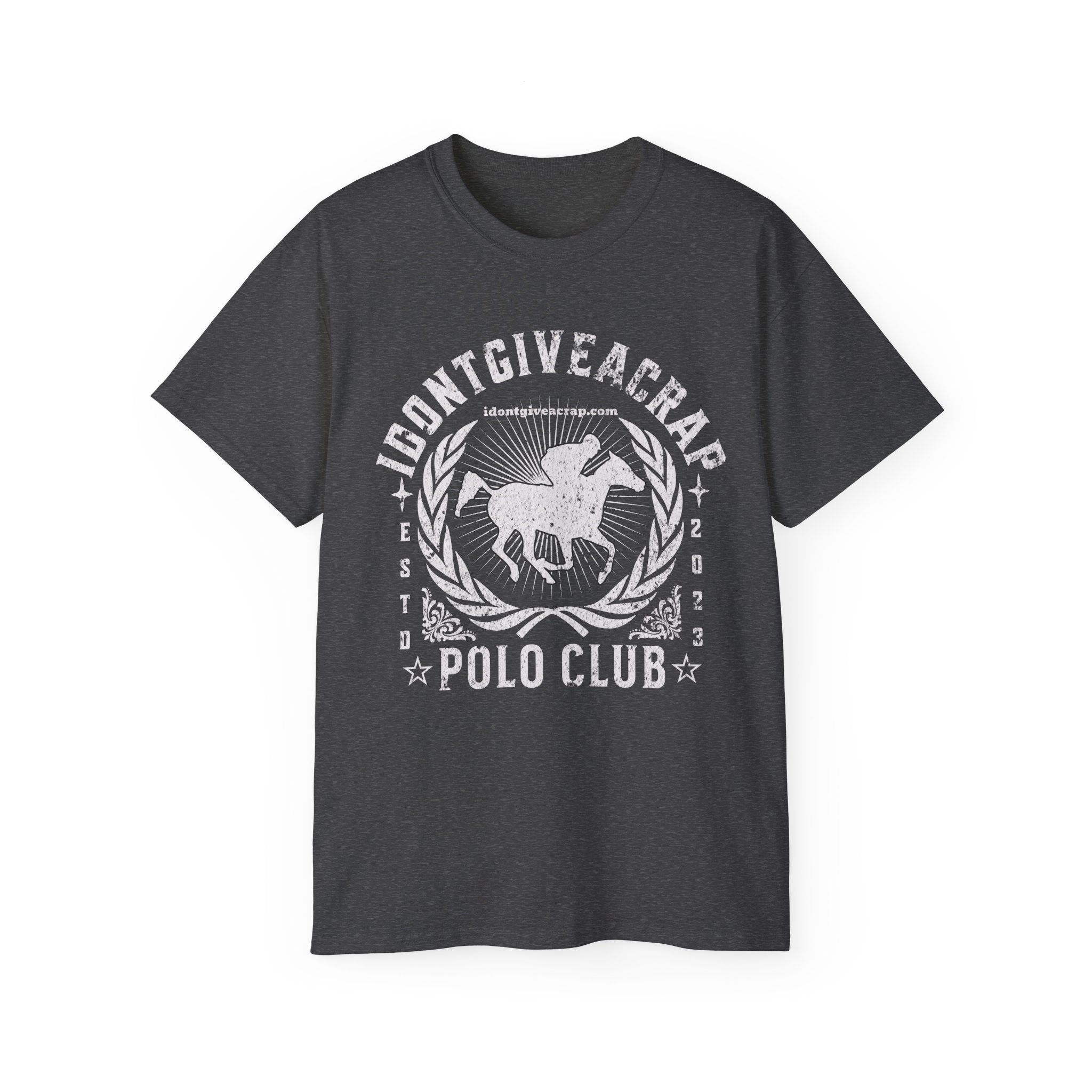 Cotton Polo Tee - IDONTGIVEACRAP Polo Club Design