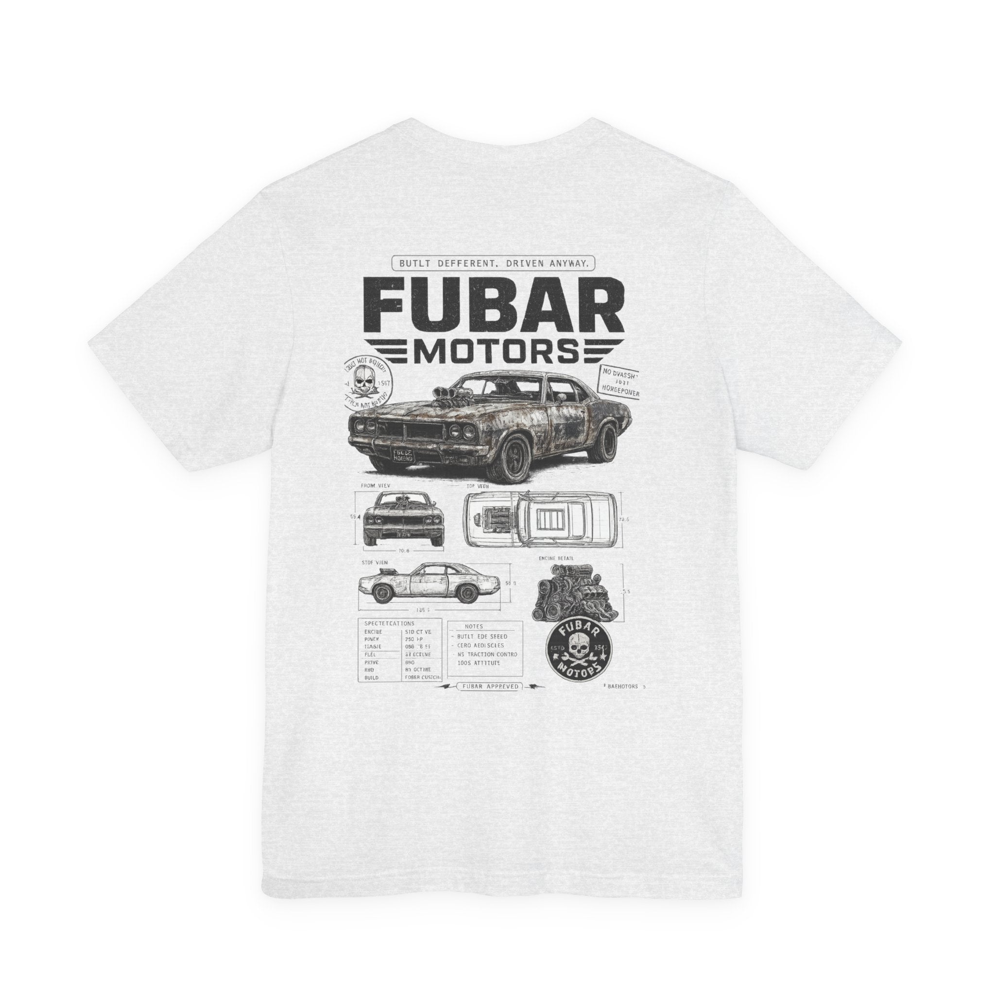 FUBAR Motors Vintage Muscle Car Tee