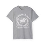Cotton Polo Tee - IDONTGIVEACRAP Polo Club Design