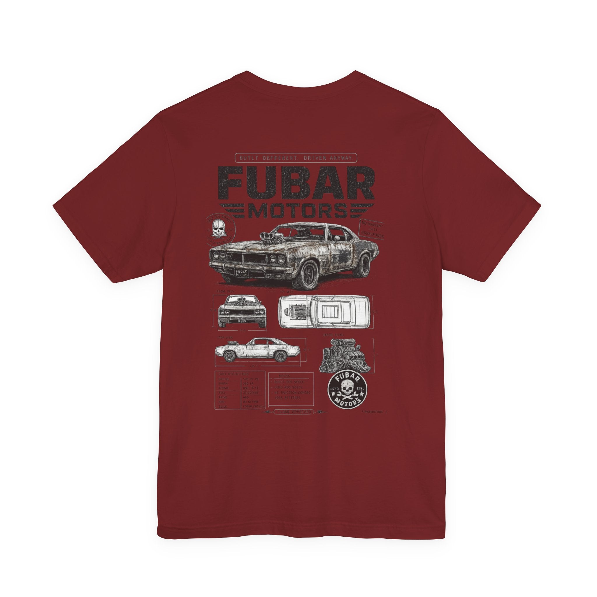 FUBAR Motors Vintage Muscle Car Tee