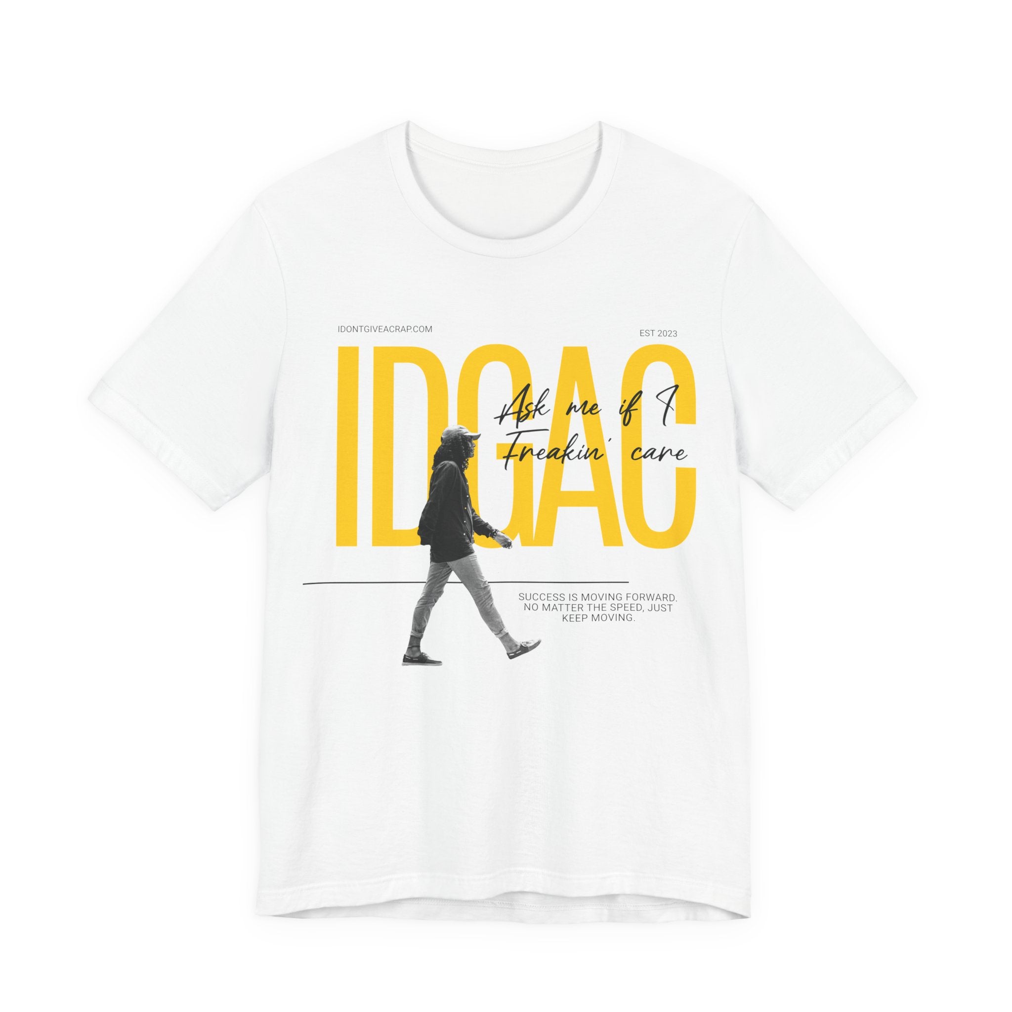 Empowered Women Ultra Cotton Tee - Move Forward No Matter What Speed Shirt