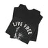 Live Free IDGAC T‑Shirt – Statue of Liberty Graphic Tee