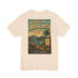 ManCation Vintage Travel Poster Tee — "Visit Idontgiveacrapistan" Graphic T-Shirt