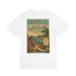 Vacation Poster T-Shirt — "I DONTGIVEACRAPISTAN" Retro Travel Graphic Tee