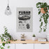 FUBAR Motors Vintage Muscle Car Poster — Matte Automotive Blueprint Wall Art