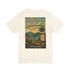 ManCation Vintage Travel Poster Tee — "Visit Idontgiveacrapistan" Graphic T-Shirt