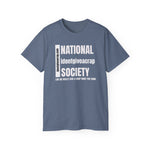 National idontgiveacrap Society t shirt dark