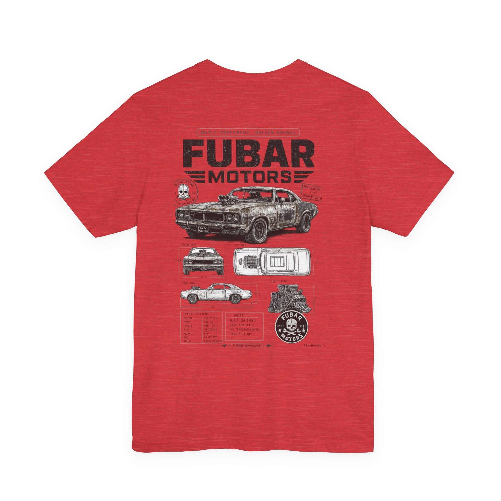 FUBAR Motors Vintage Muscle Car Tee