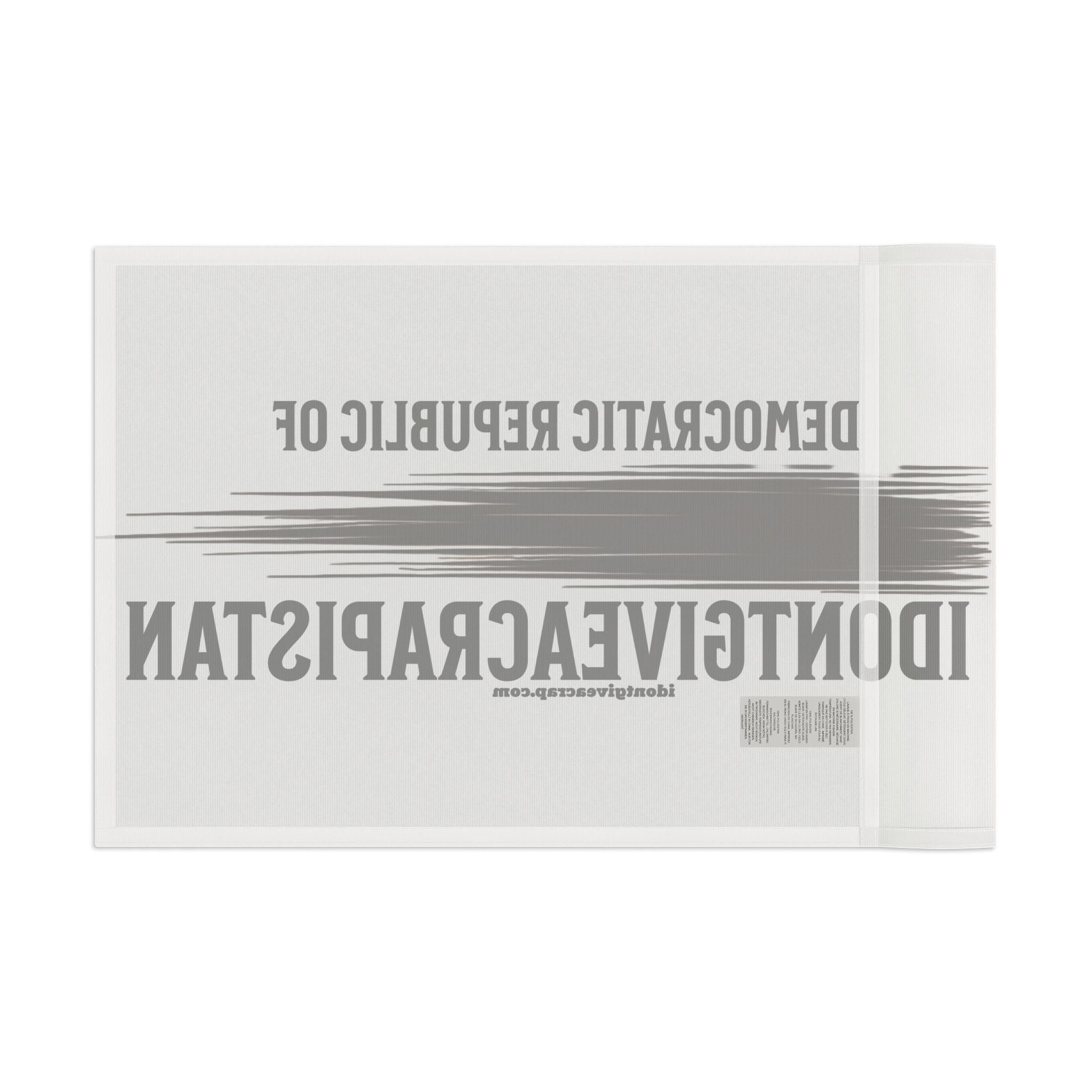 Democratic Republic of Idontgiveacrapistan Flag